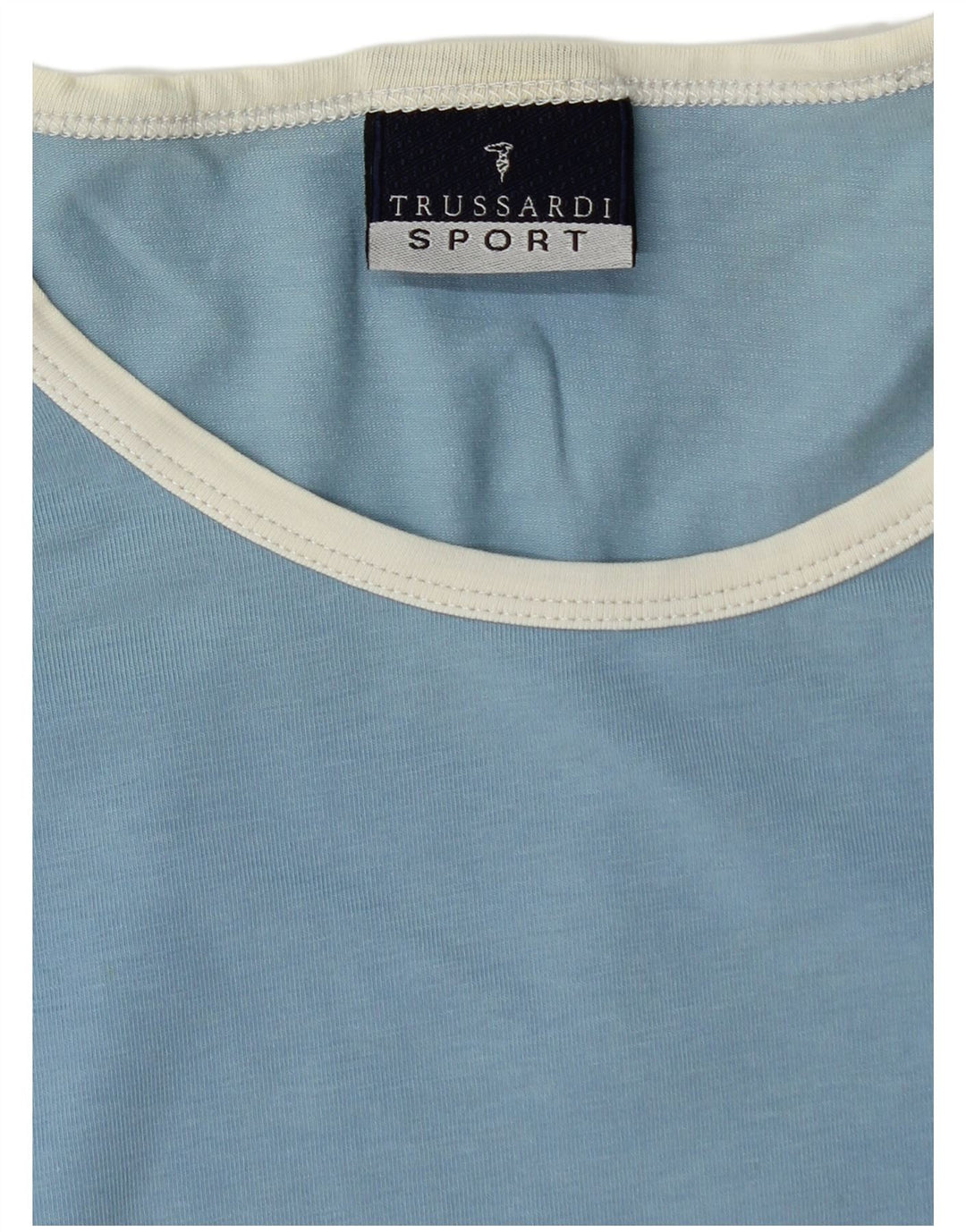 Tricou Trussardi pentru bărbați Top mare albastru