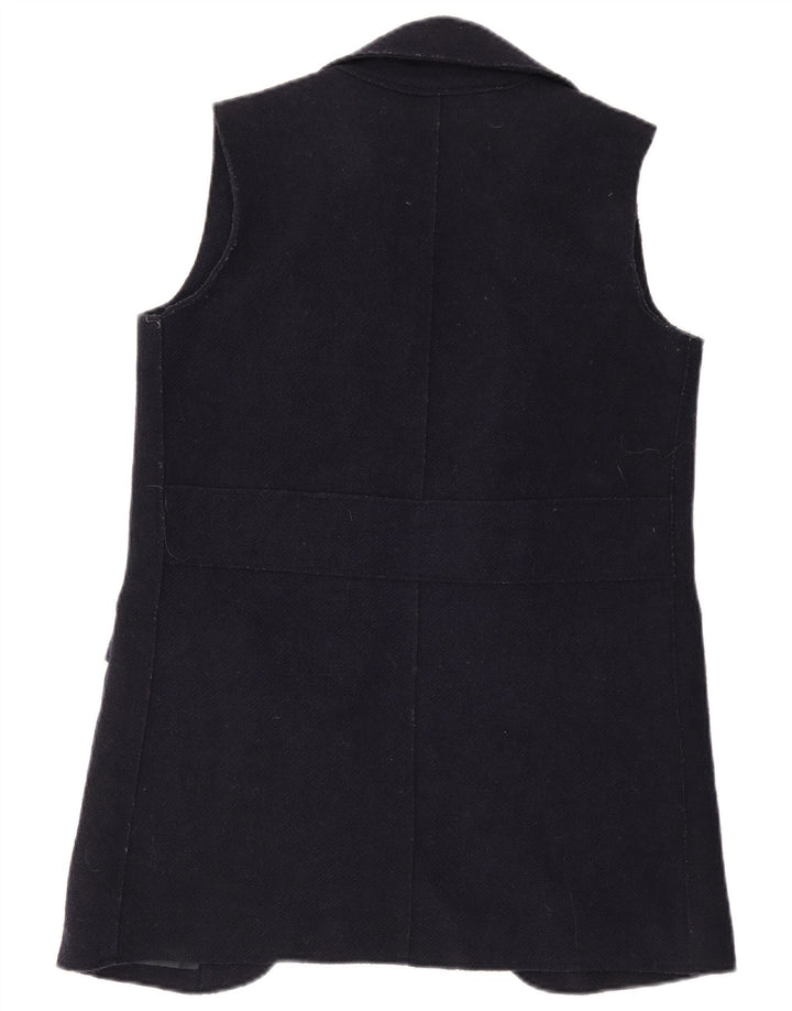 Gilet deschis pentru femei Zara, UK 10, lână, albastru marine