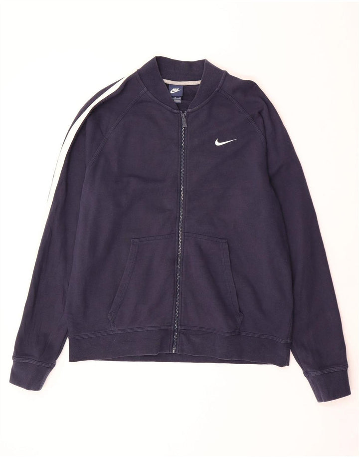 Jachetă de trening pentru bărbați Nike XL, bumbac bleumarin