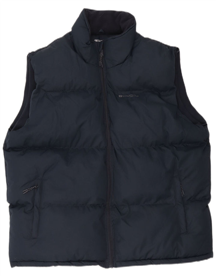 Gilet căptușit pentru bărbați Mountain Warehouse UK 42 XL poliester bleumarin