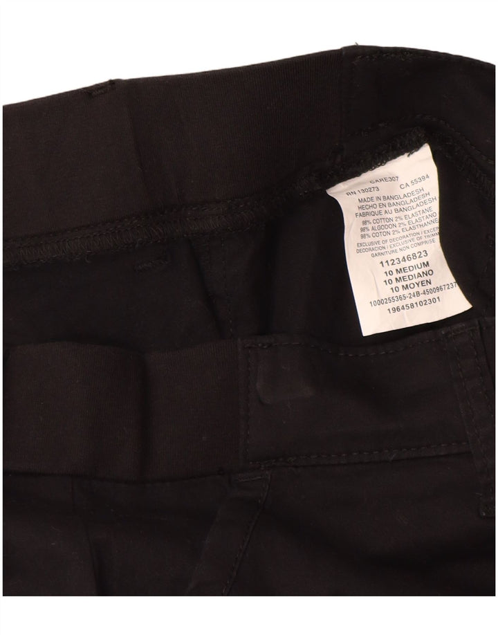 Bermude casual LEE pentru femei US 10 Large W30 Bumbac negru