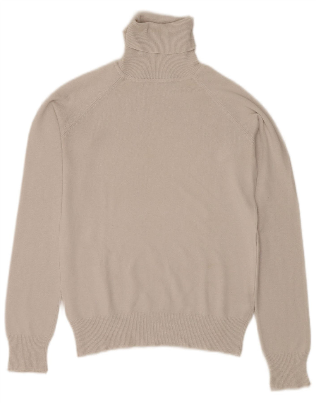 Pulover cu gât rulat Zara pentru femei UK 10 Bumbac gri mic