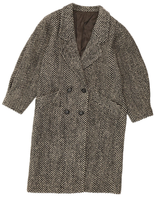 LANIFICO CAMPORE Palton dublu pentru femei IT 44 Medium Black