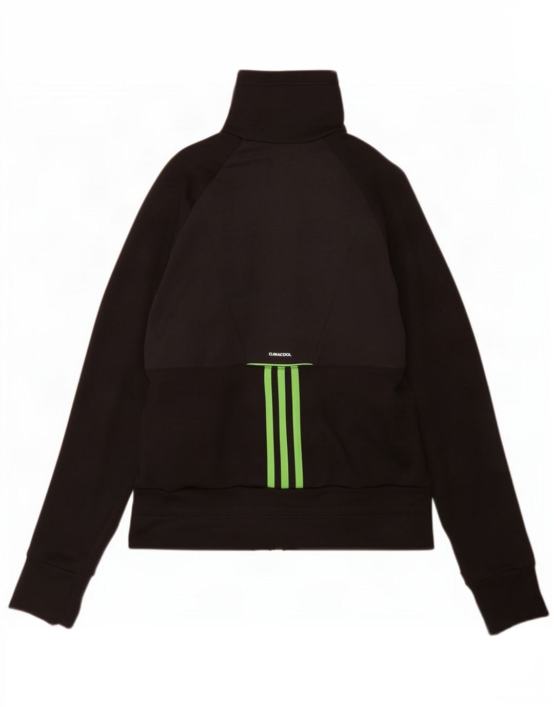 Jachetă de trening Climacool pentru femei Adidas UK 14 Medium Black Colorblock