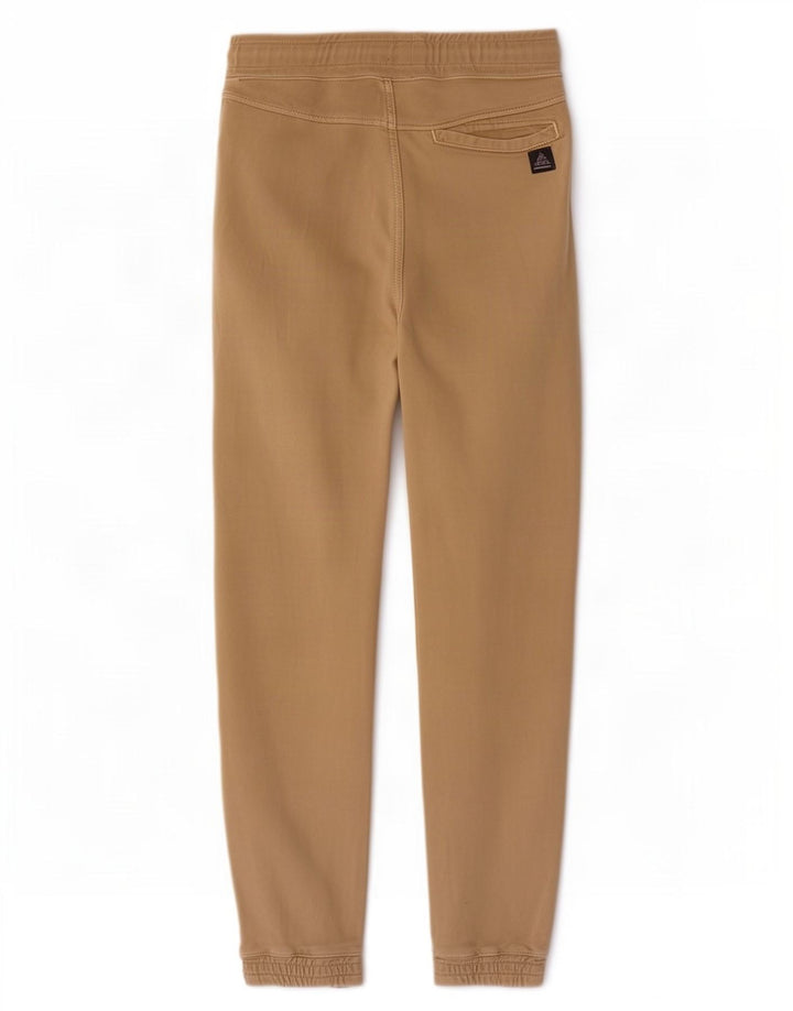 Pantaloni de trening Zara Barbati Joggeri Mici Bej