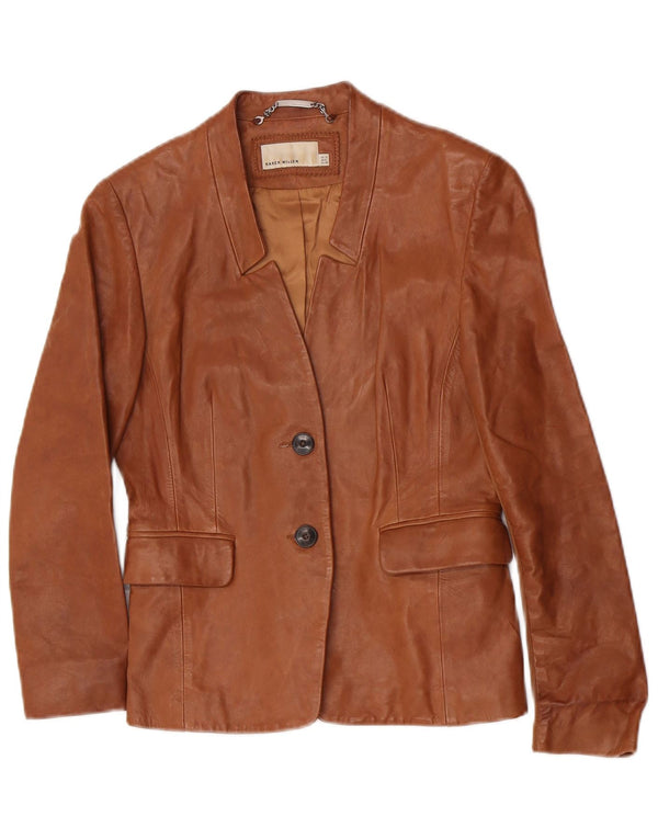 Sacou blazer pentru femei Karen Millen cu 2 nasturi UK 12 maro mediu