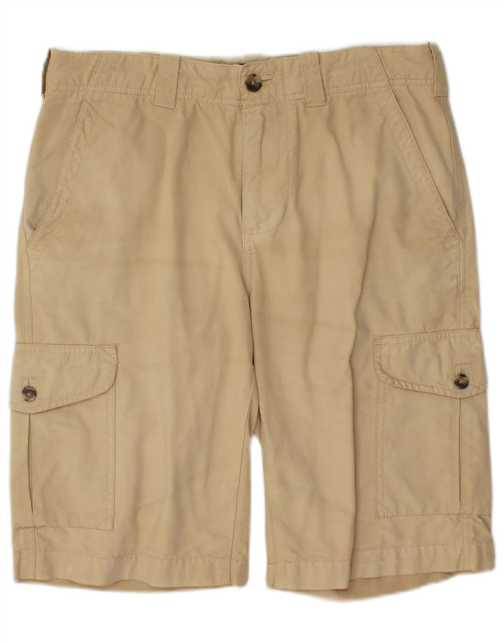 Pantaloni scurți cargo Tommy Hilfiger pentru bărbați W30, bumbac mediu kaki
