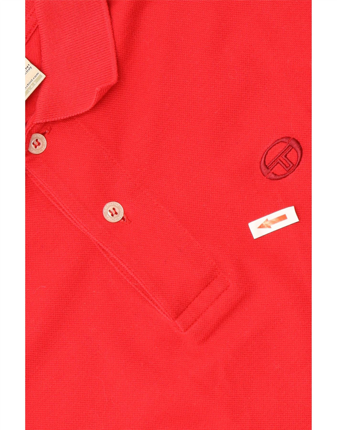 SERGIO TACCHINI Tricou Polo Bărbați IT 46 Bumbac Roșu Mic