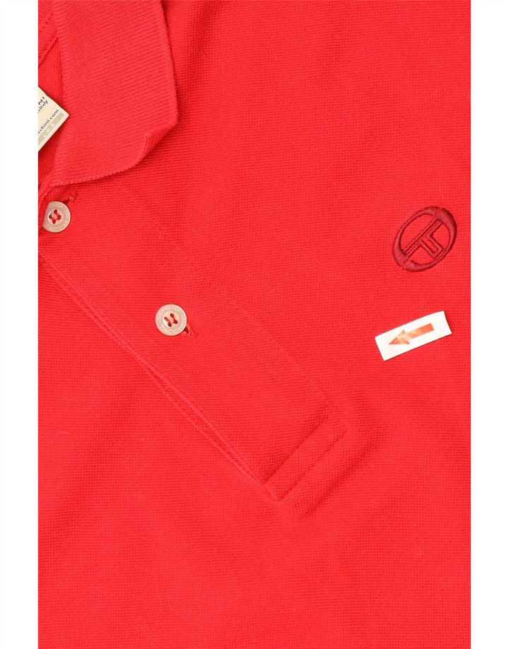 SERGIO TACCHINI Tricou Polo Bărbați IT 46 Bumbac Roșu Mic