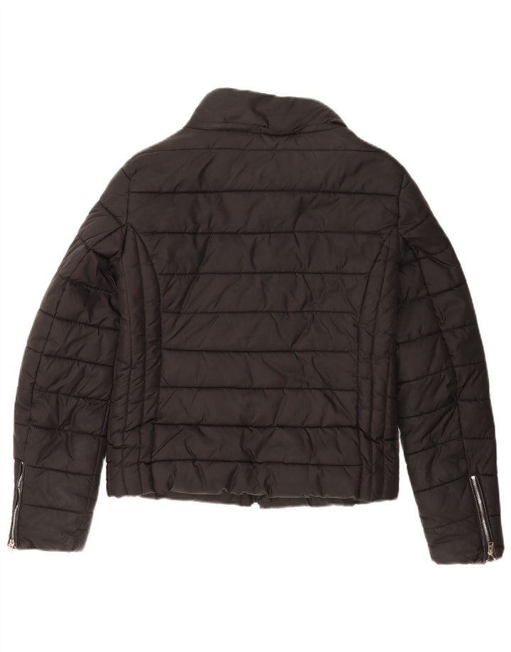Jachetă căptușită Trafaluc pentru femei Zara UK 10 Small Black