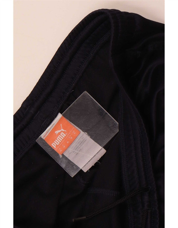 Pantaloni de trening Puma pentru bărbați, poliester mediu bleumarin