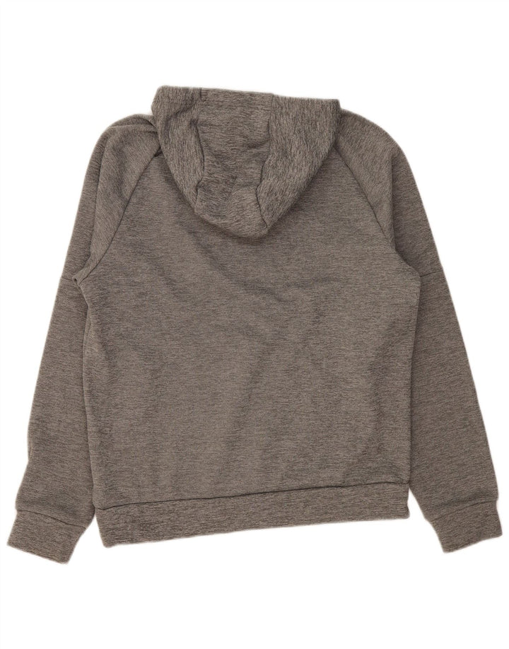 NIKE Mens Therma-Fit Hoodie Jumper Medium Grey Polyester