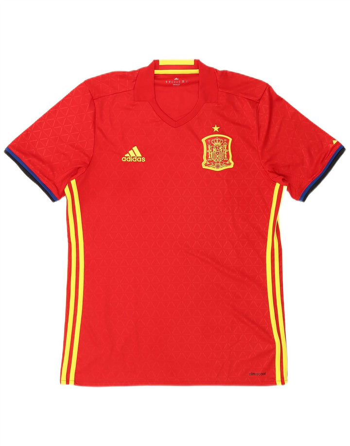 Tricou Adidas Climacool pentru bărbați Top Medium Red Poliester