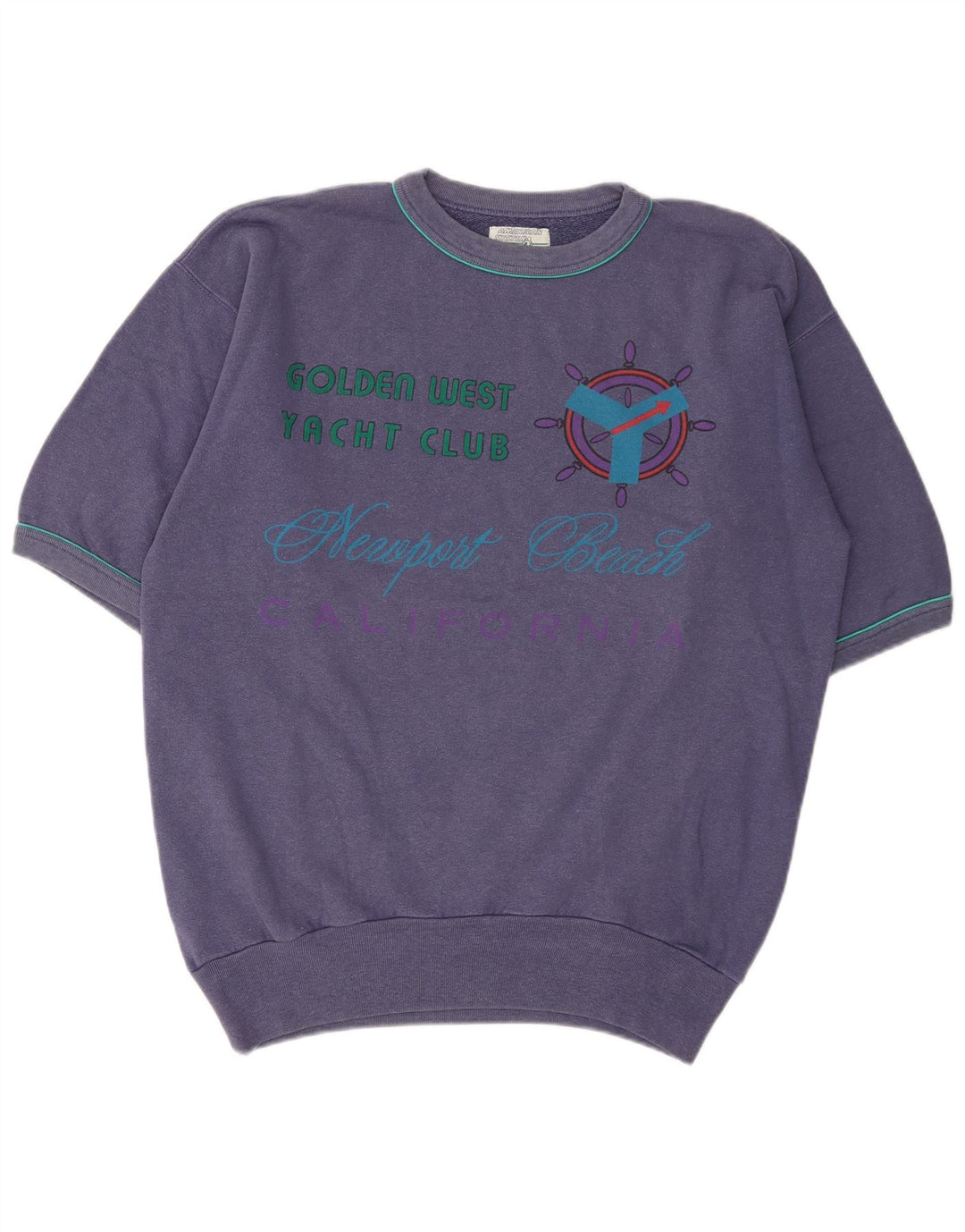 American System pentru bărbați By Olmes Carretti Graphic Hanorac Jumper Large Blue