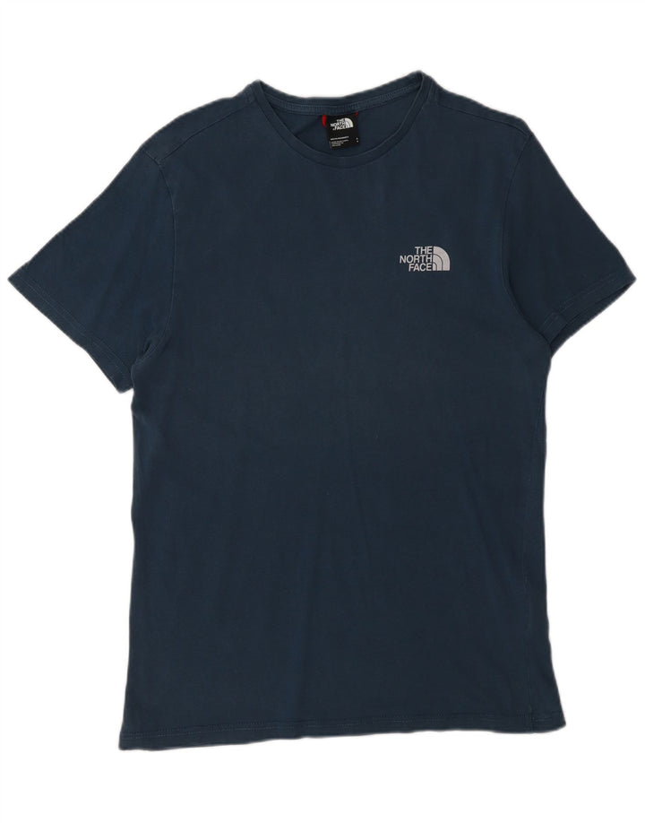Tricou pentru bărbați The North Face Top Small Blue Bumbac