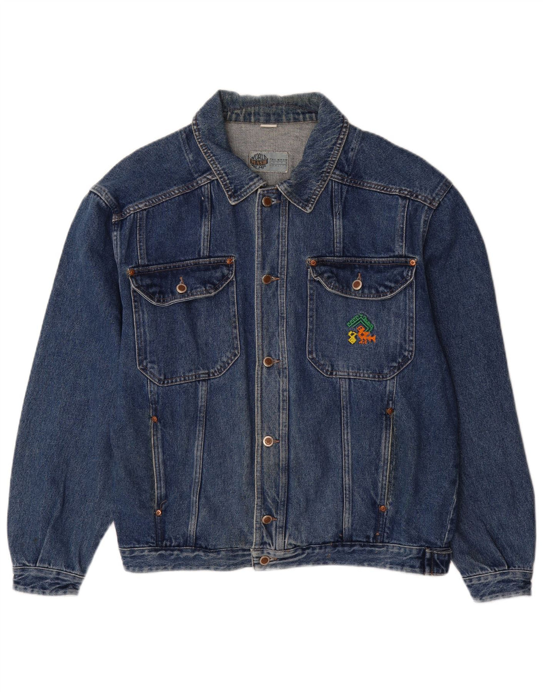 Jachetă de blugi pentru bărbați Mash UK 42 XL Bumbac albastru