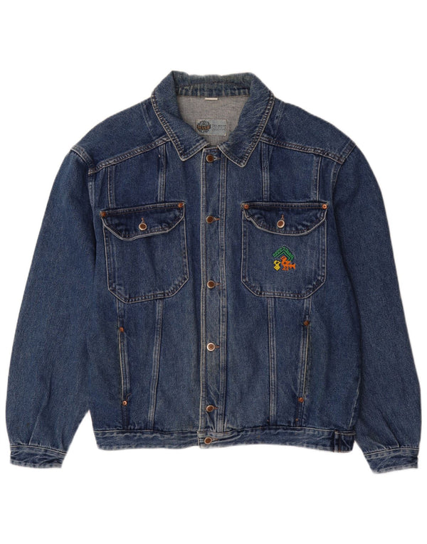 Jachetă de blugi pentru bărbați Mash UK 42 XL Bumbac albastru
