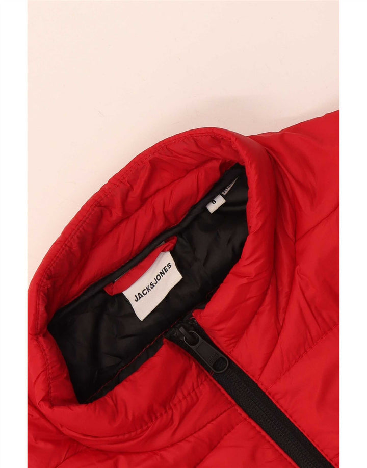 Jachetă căptușită pentru bărbați Jack & Jones UK 36 Small Red