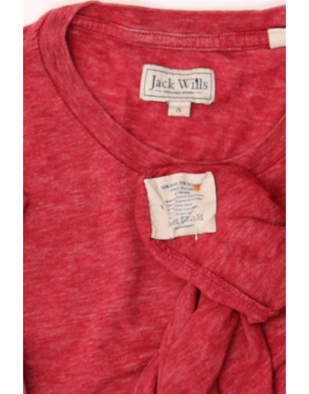 Tricou Jack Wills pentru bărbați Top mic bumbac roșu