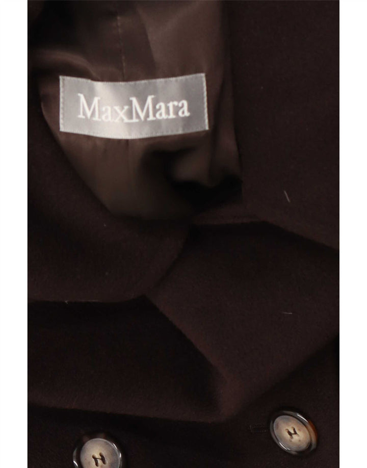 Palton supradimensionat pentru femei Max Mara UK 16 Maro mare