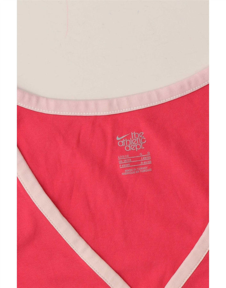 Vestă pentru femei Nike Marea Britanie 16/18 Roz mare