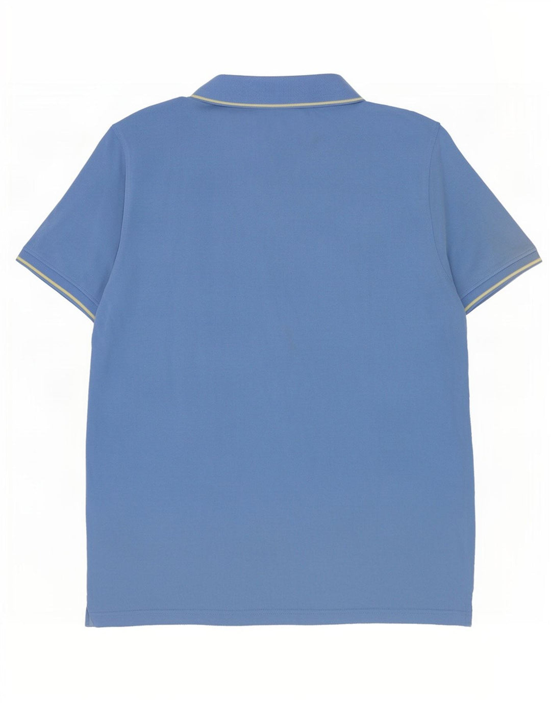Crew Clothing Tricou polo pentru bărbați, bumbac cu dungi albastre medii