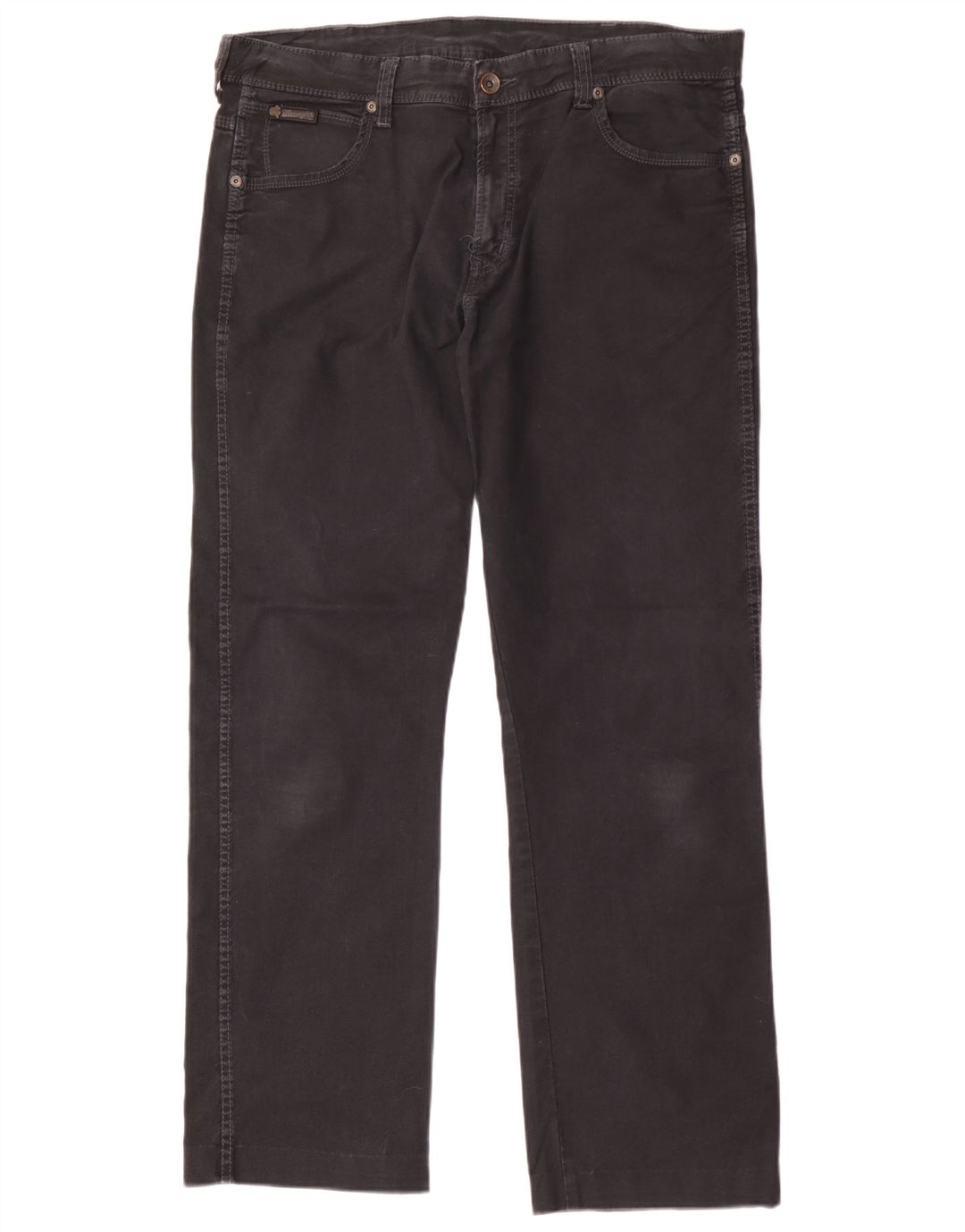 Blugi drepti Wrangler Clyde pentru bărbați W36 L32 bumbac negru