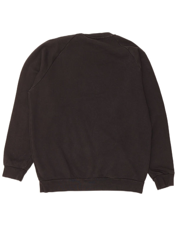 Pulover pentru bărbați ADIDAS, bumbac mediu negru