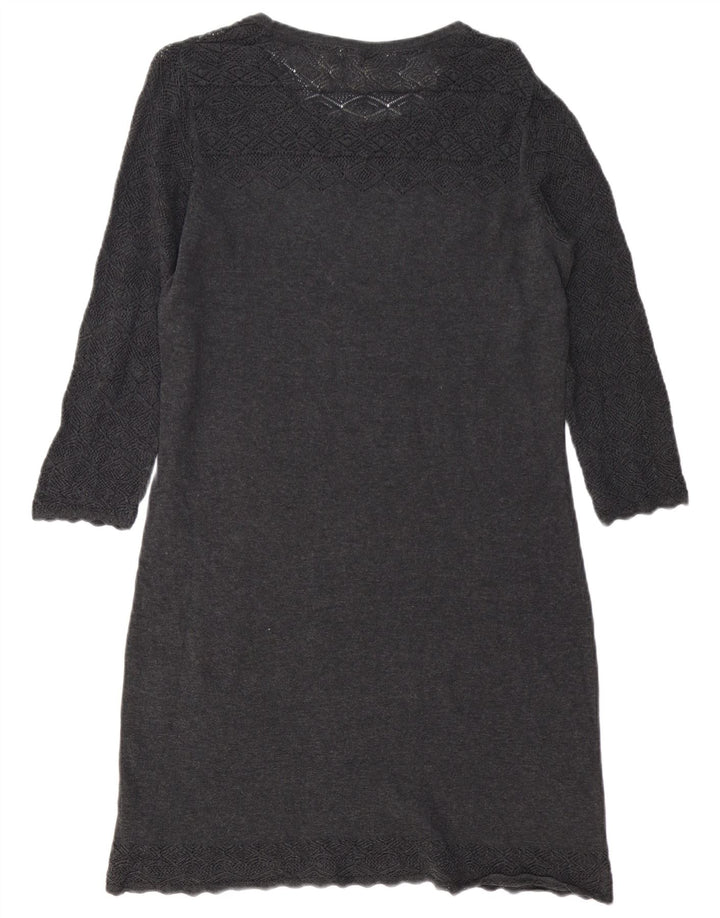 Rochie cu pulover pentru femei Fat Face UK 12 Gri mediu