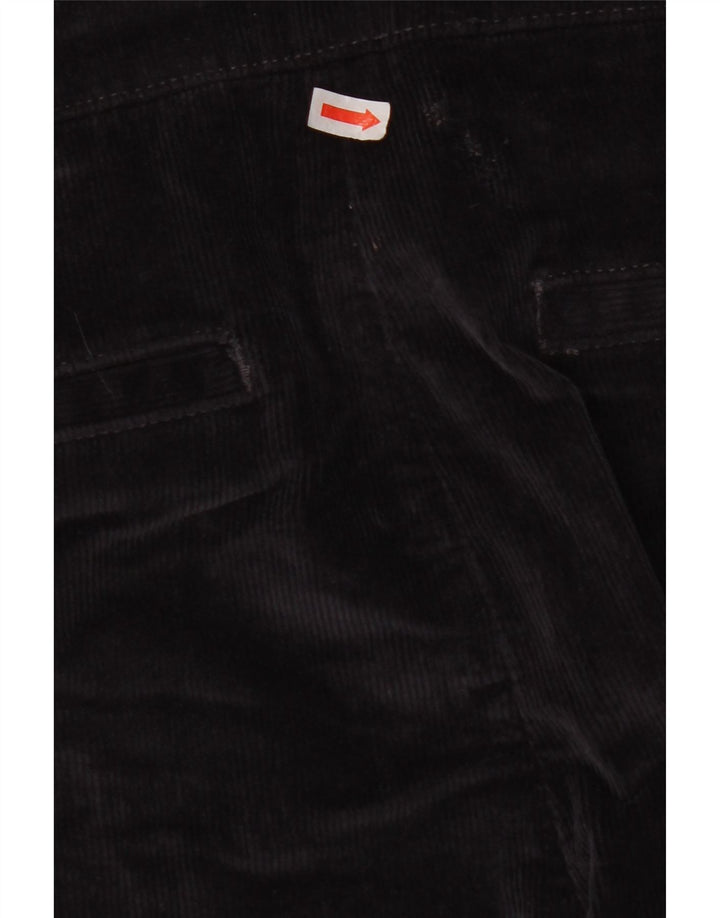 CREW CLOTHING Pantaloni din velur pentru femei UK 12 Medium W30 L28 Bleumarin