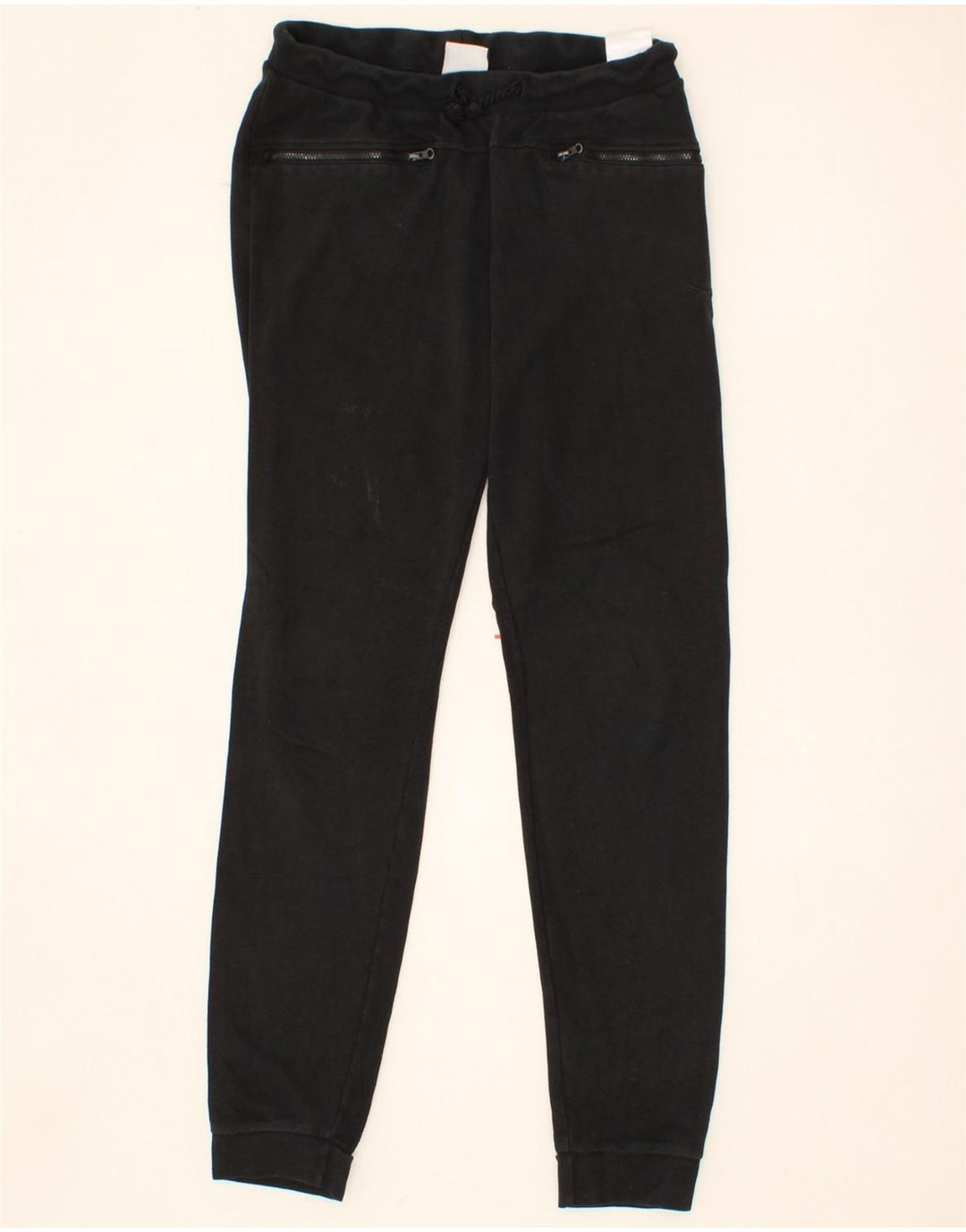 DIADORA Mens Tracksuit Trousers Joggers Medium Black Cotton Vintage Diadora and Second-Hand Diadora from Messina Hembry 