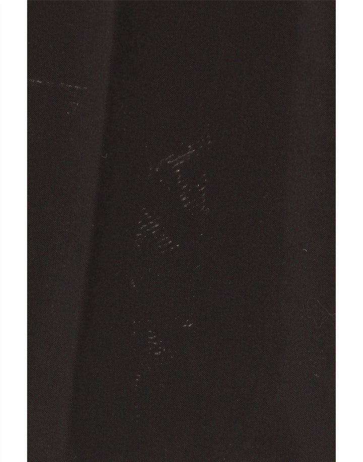 Pantaloni chino bootcut pentru femei VINTAGE L30 L32 Poliester negru