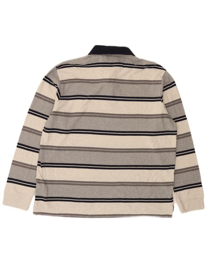 Tricou polo rugby cu mânecă lungă pentru bărbați Marks & Spencer, XL, multicolor