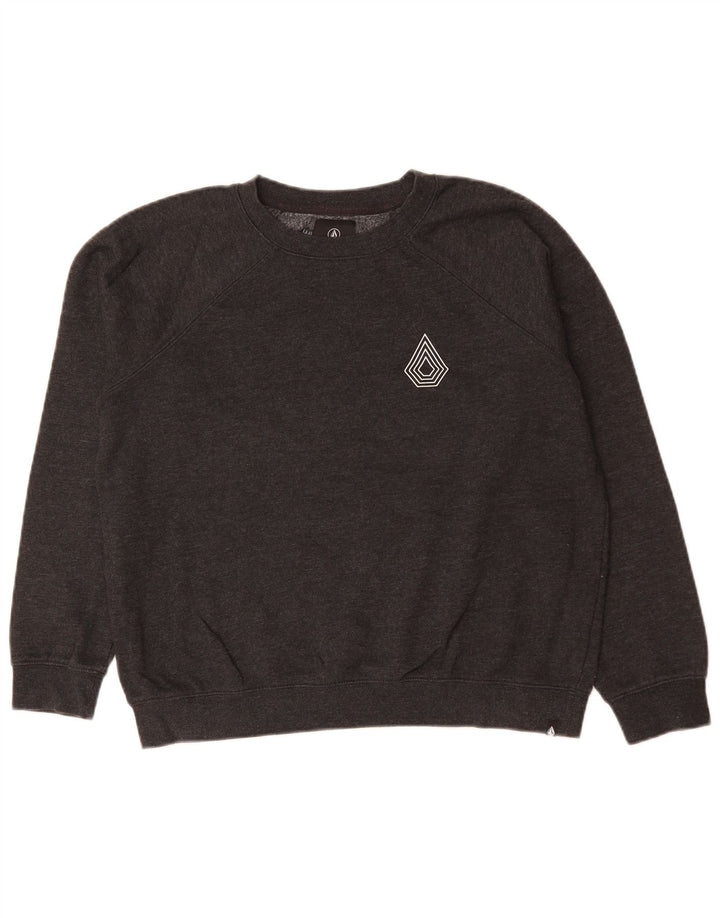 Hanorac pentru femei Volcom Jumper US 8 Medium Gri Bumbac