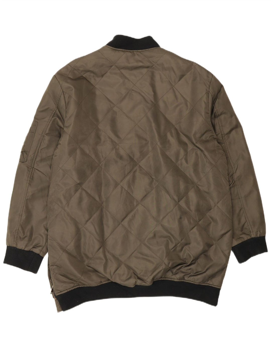 Bomber pentru bărbați Zara UK 42 XL Kaki Poliester color