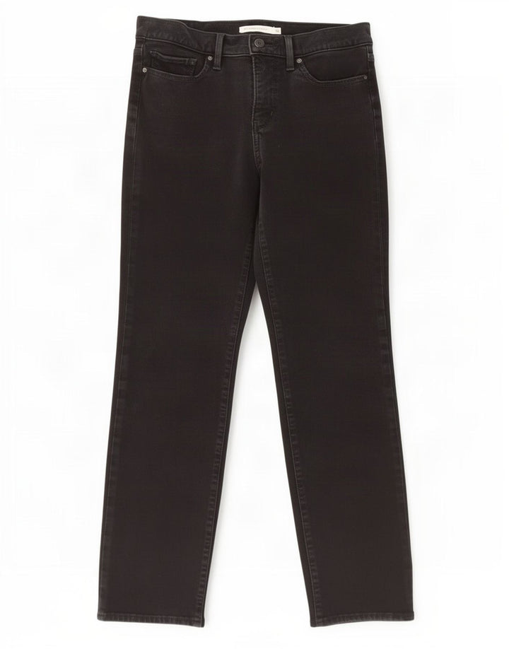 Blugi drepți modelați 314 pentru femei Levi's W29 L28 negri