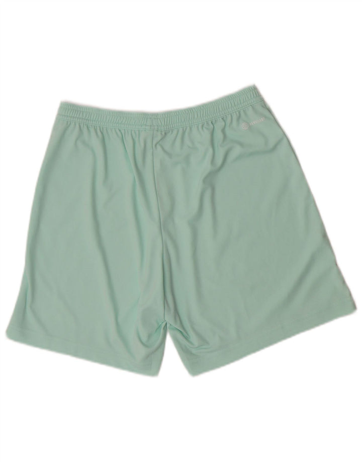 Pantaloni scurți sport Adidas pentru bărbați, poliester mediu verde