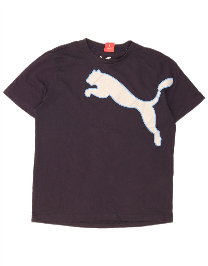 Tricou grafic Puma pentru bărbați Top Mediu Bleumarin
