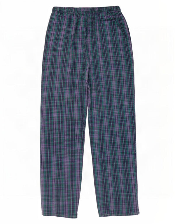 Pantaloni tăiați pentru femei St. Bernard UK 14 Large W33 L26 Green Check