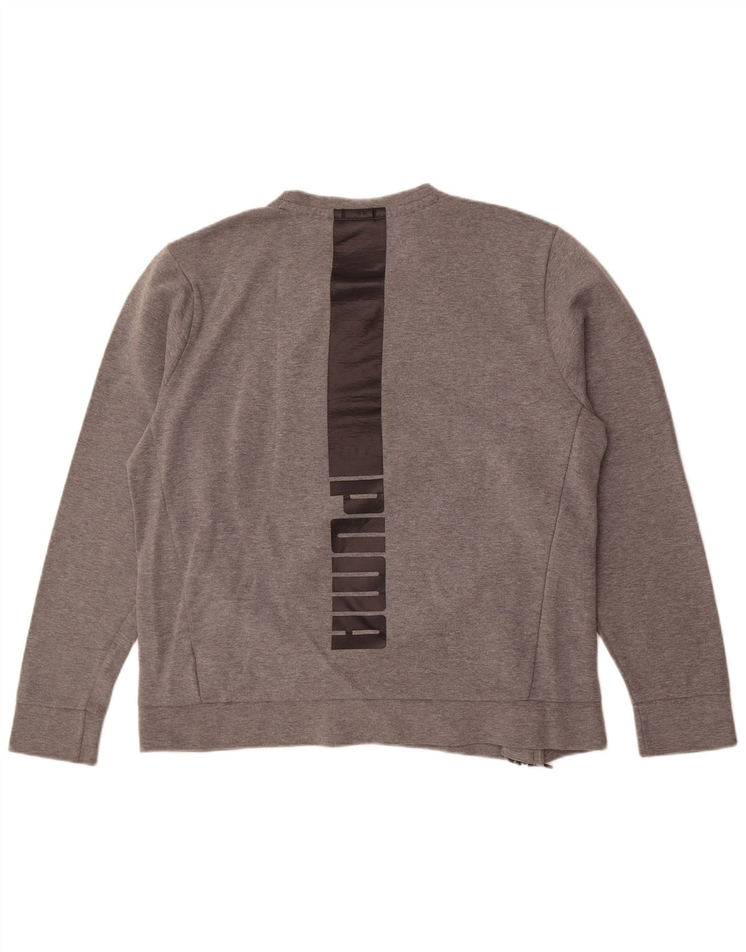 Pulover grafic pentru bărbați Puma Jumper XL bumbac gri