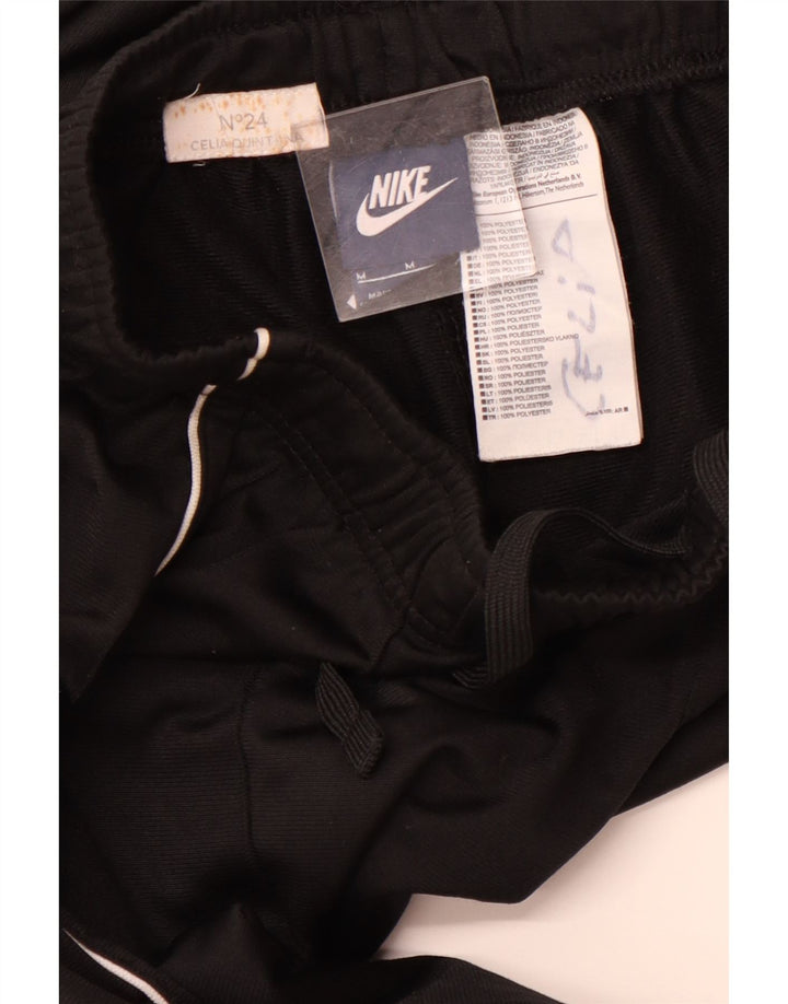 Pantaloni de trening Nike pentru femei UK 12 Poliester mediu negru