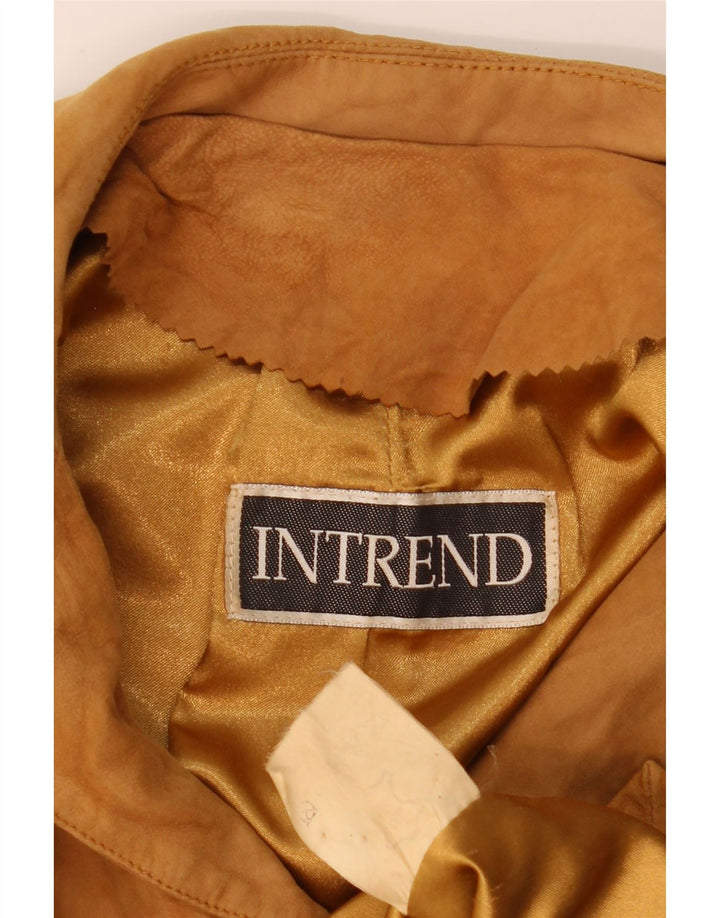 INTREND Jachetă de piele intoarsa pentru femei IT 44 Medium Beige Piele