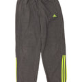 Pantaloni de trening ADIDAS Climalite pentru bărbați Joggeri din bumbac gri mediu