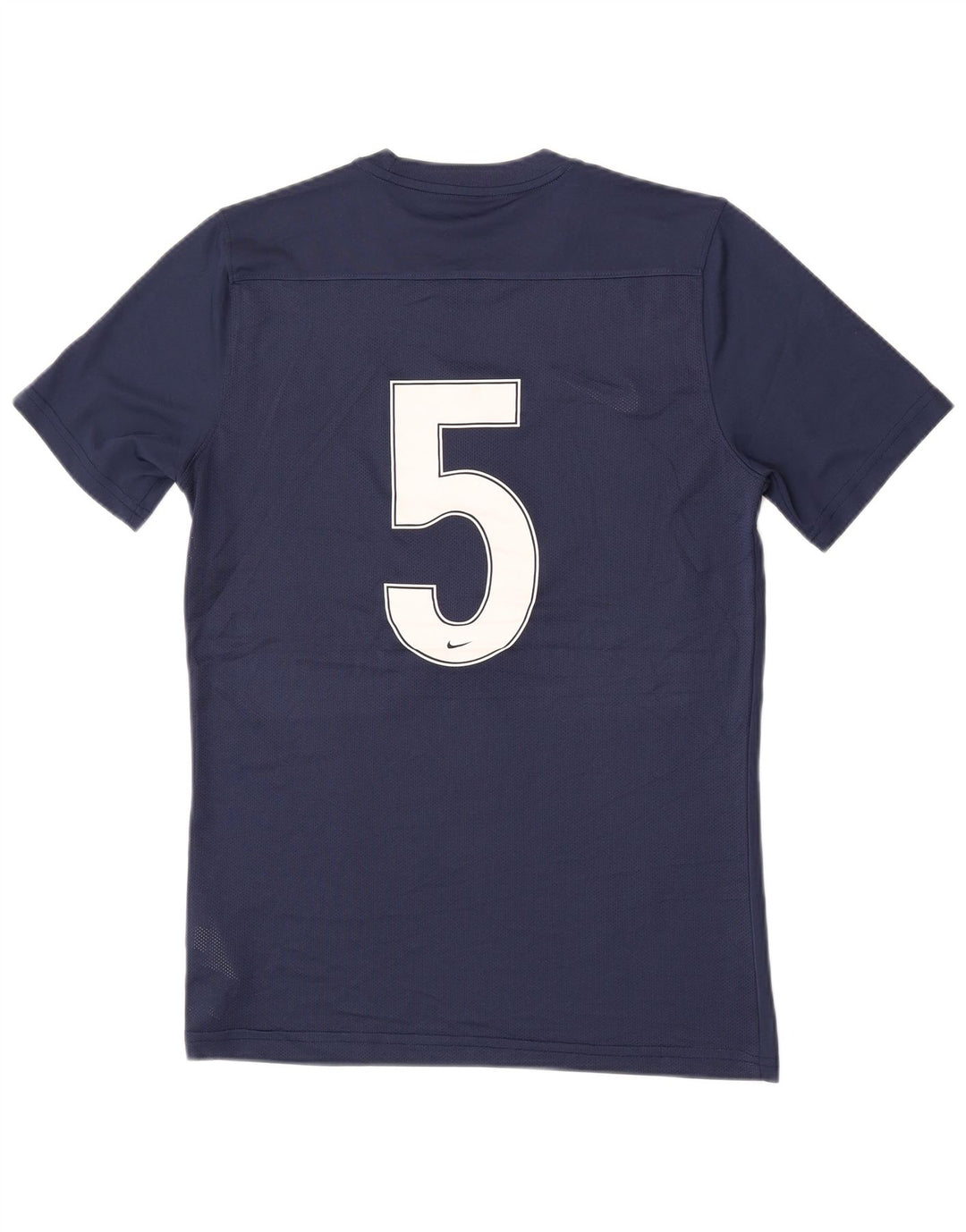 Tricou grafic Nike Dri Fit pentru bărbați Top Mediu Poliester bleumarin