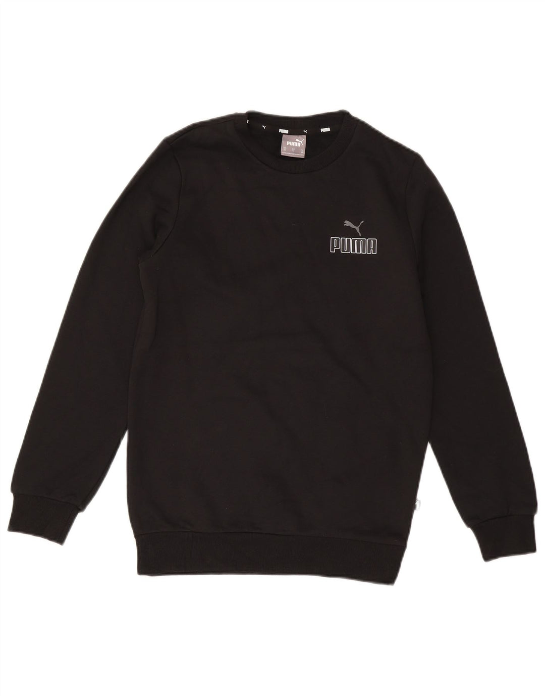 Pulover grafic pentru bărbați Puma XS bumbac negru