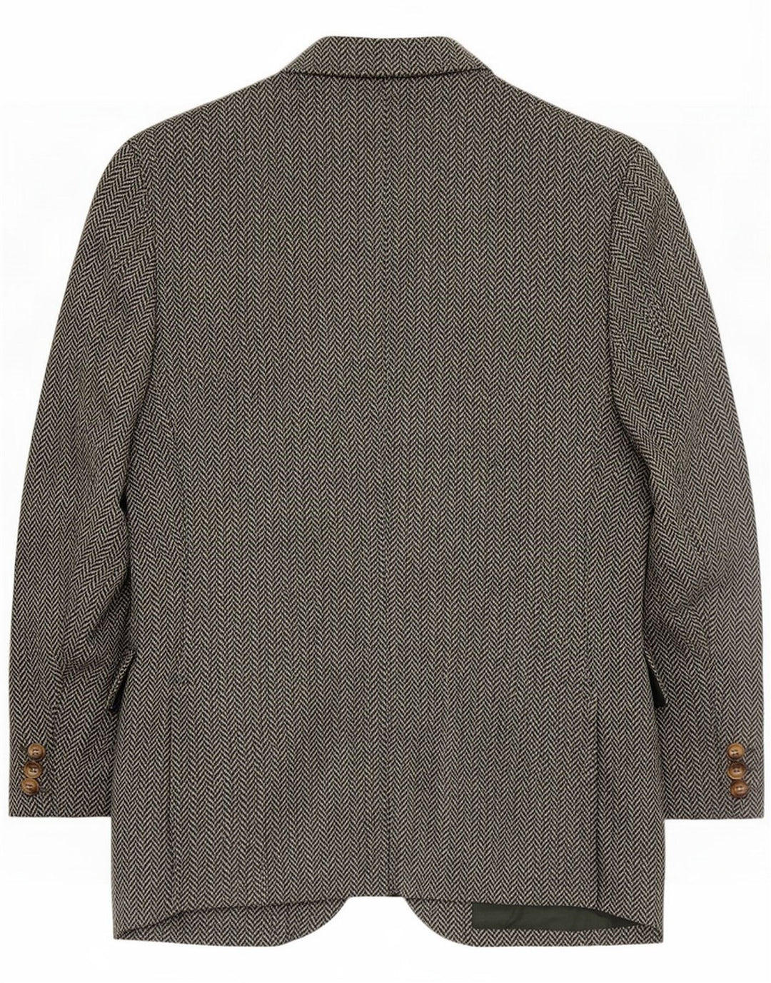 Luciano Barbera pentru femei Blazer Jacket IT 42 Medium Green Herringbone