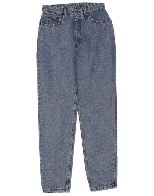 Blugi conici pentru femei Virginia cu talie înaltă Lee US 12 Large W28 L31 Blue