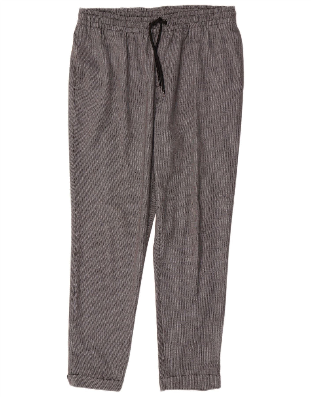 Pantaloni chino slim pentru femei Zara L32 L28 Gri Poliester