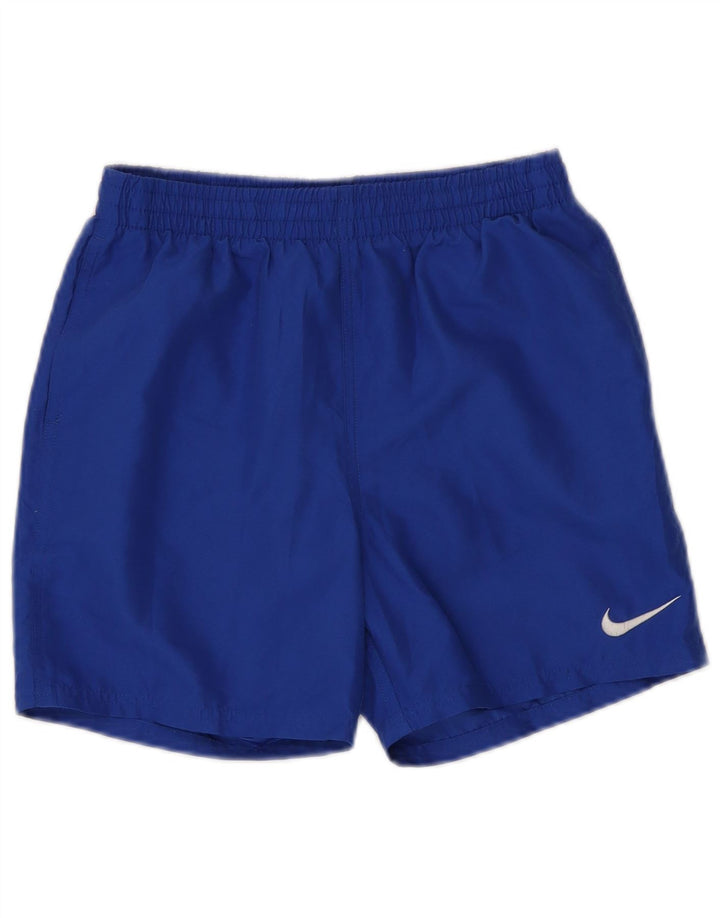 Pantaloni scurti sport NIKE baieti 13-14 ani XL poliester albastru