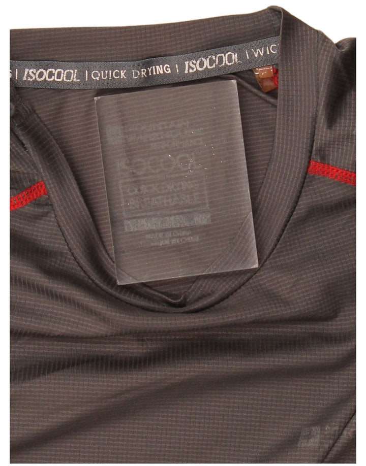 MOUNTAIN WAREHOUSE Tricou bărbătesc Top mic gri Check